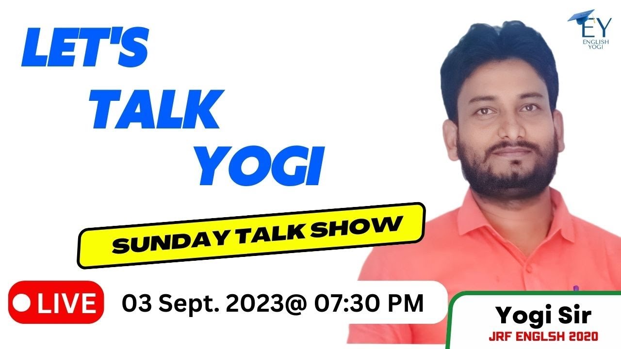 Talk Yogi - The Sunday Talk Show