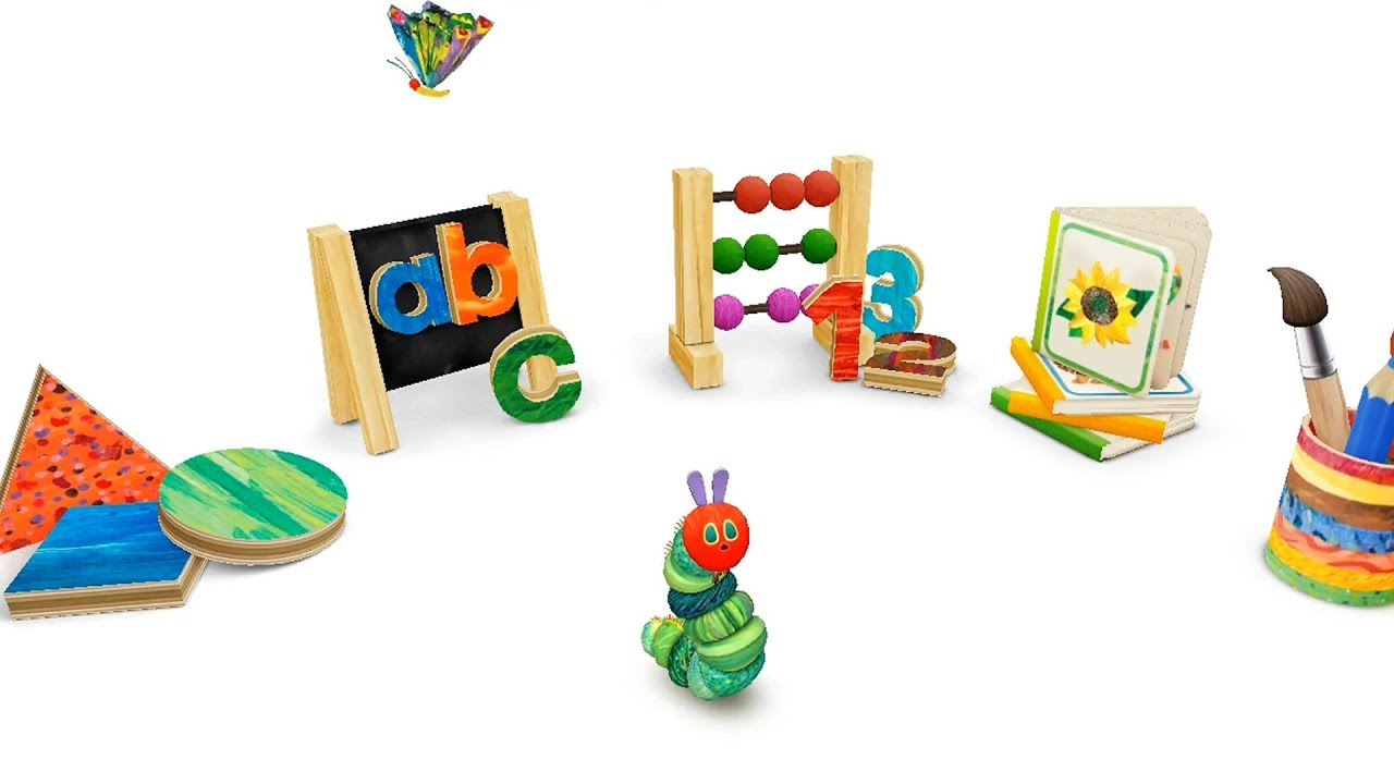 The Very Hungry Caterpillar Play School | Shapes | Alphabet | Numbers