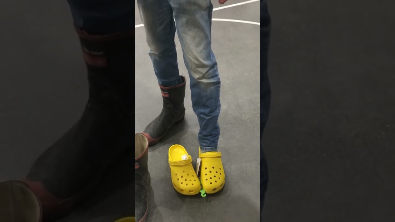 Switching to the Crocs?? #crocs #gumboots #nz #fashion