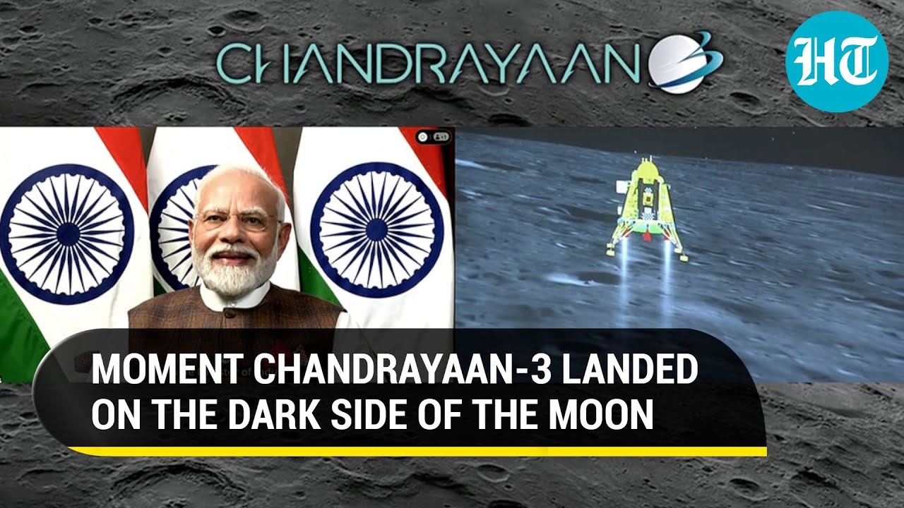 Watch The Moment When Chandrayaan-3 Left Imprints Of 1.4 Billion Indian Hearts On The Moon