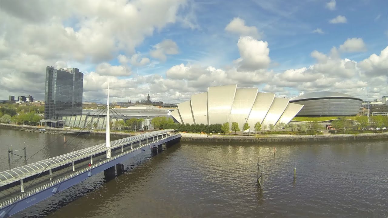 Glasgow, Scotland - a 24hr timelapse of the SECC on the River Clyde