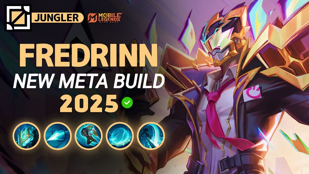 Fredrinn: НОВАЯ МЕТА-СБОРКА 2025, Лучшая эмблема и Счётчики героев | Mobile Legends