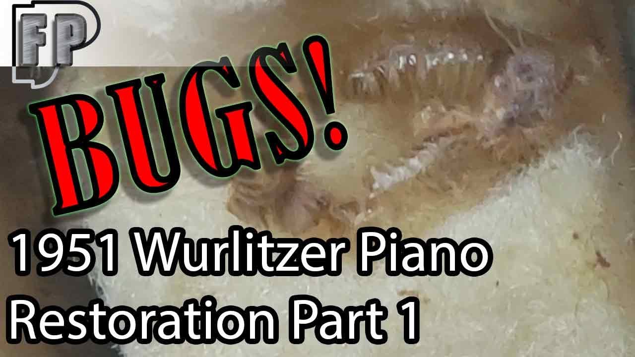1951 Wurlitzer Piano Restoration Part 1