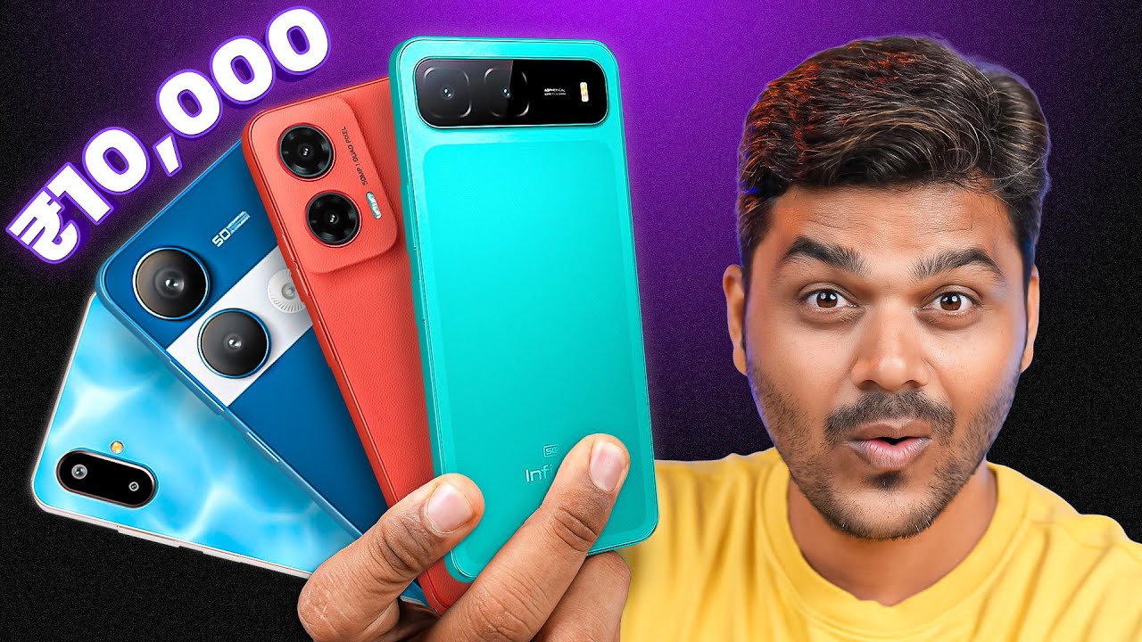 🔥Top 5 Best SMARTPHONES Under ₹10,000! 🤩 September 2025