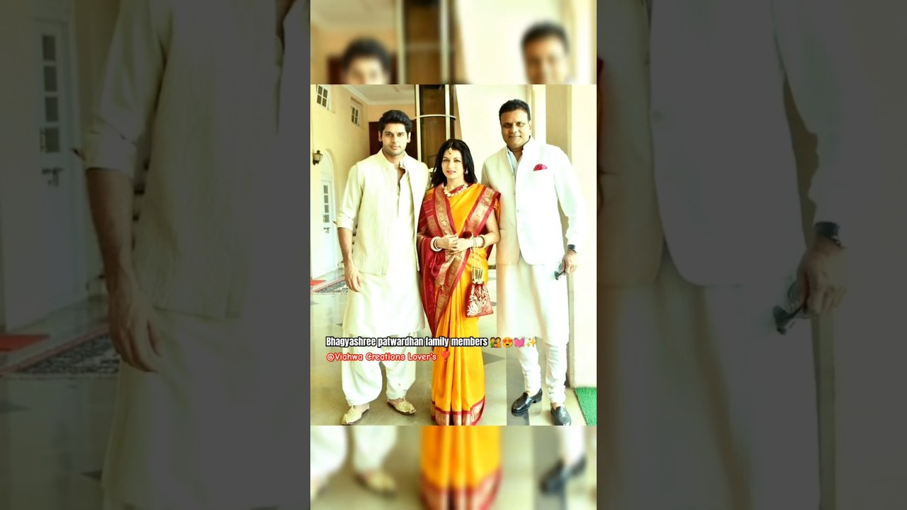 Actress Bhagyashree family members 👪😍 husband Himalaya 👫|💓 children Avantika & Abhimanyu ✨ Bollywood