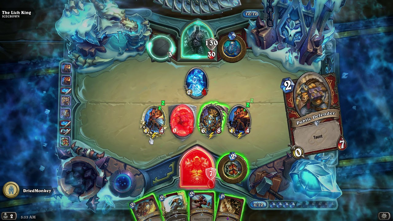 Easy Lich King (Knights of the Frozen Throne) Using Warrior