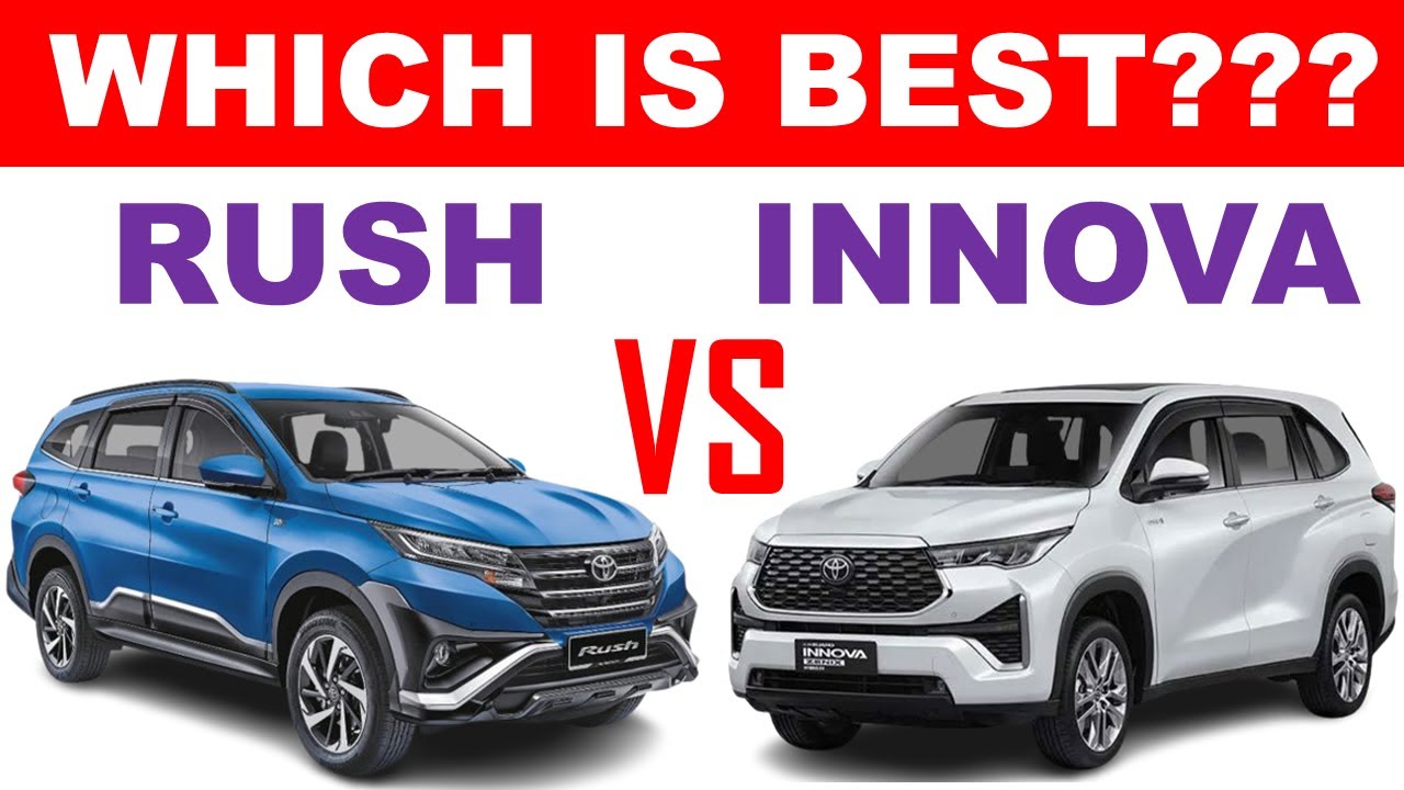 All New Toyota Rush Vs All New Toyota Innova