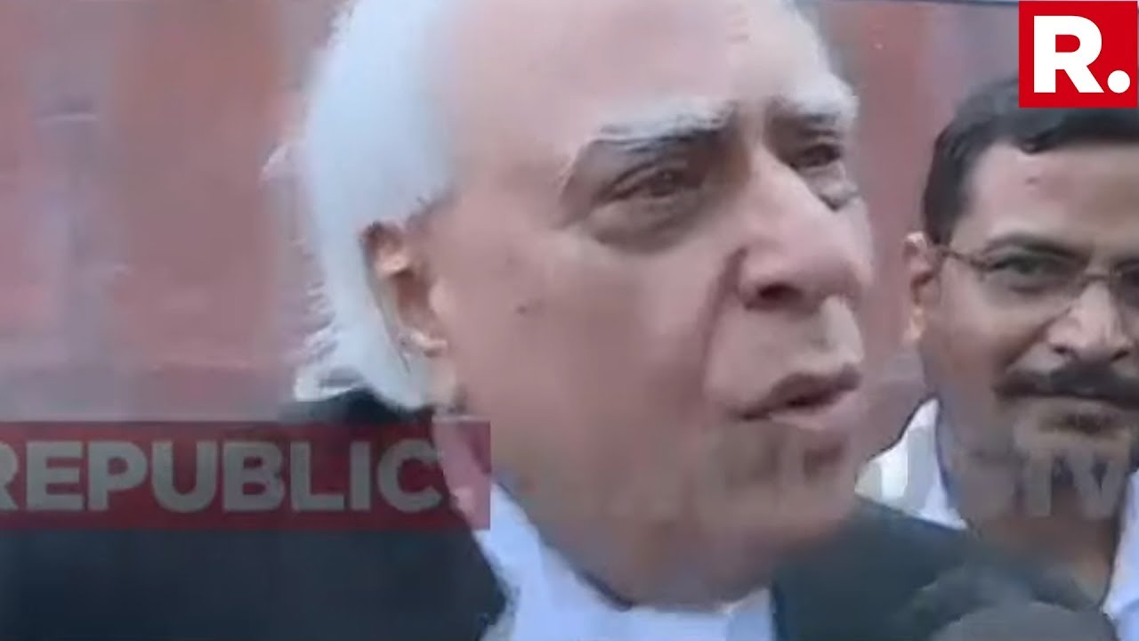 Republic TV Confronts Salman Khurshid, Abhishek Singhvi & Kapil Sibal Over P Chidambaram's Bail Plea