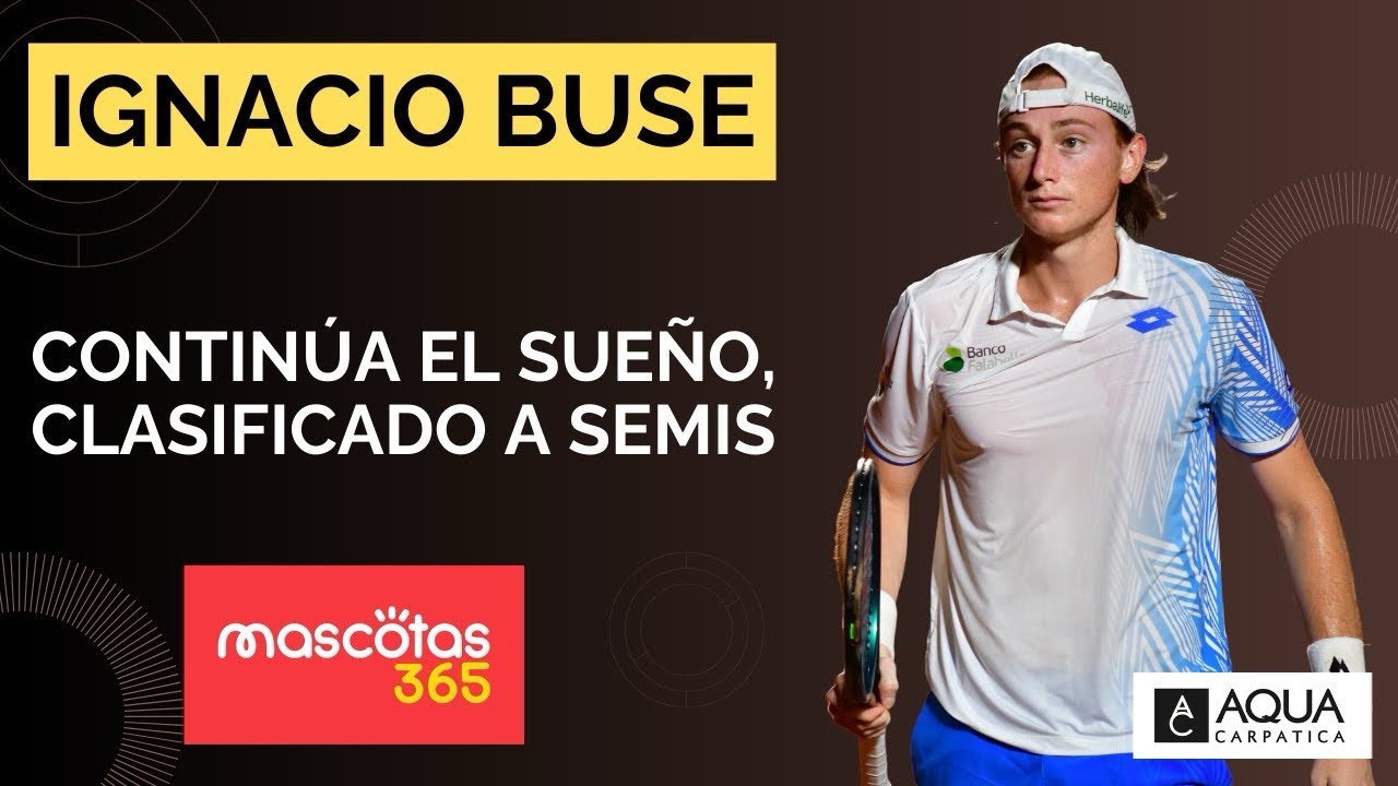 IGNACIO BUSE SERÁ TOP 65 DEL MUNDO EL LUNES