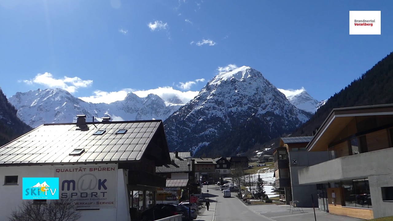 SKI TV visiting Brandnertal Village overview