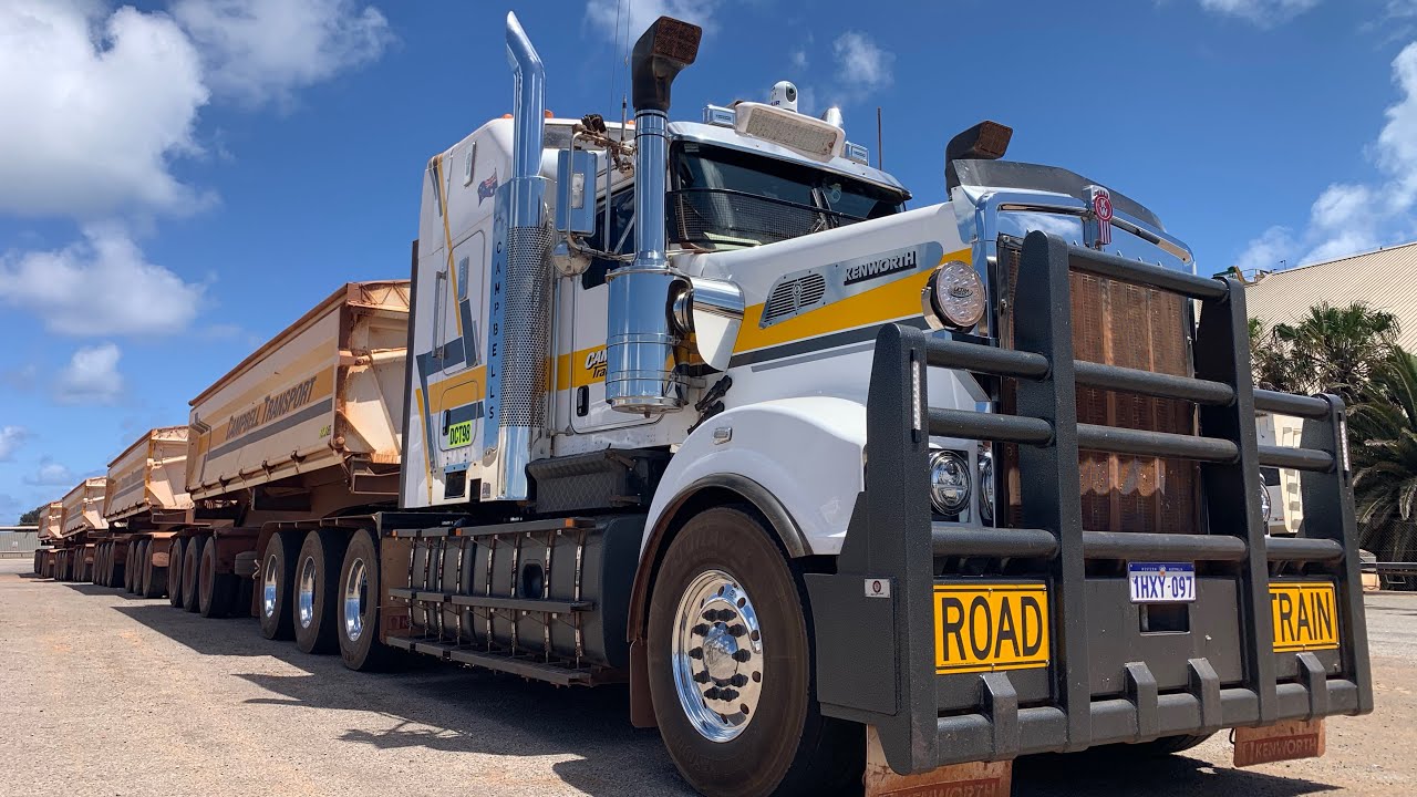 Shifting T909 RoadTrain 210 tons X15 Cummins 18 speed Eaton…