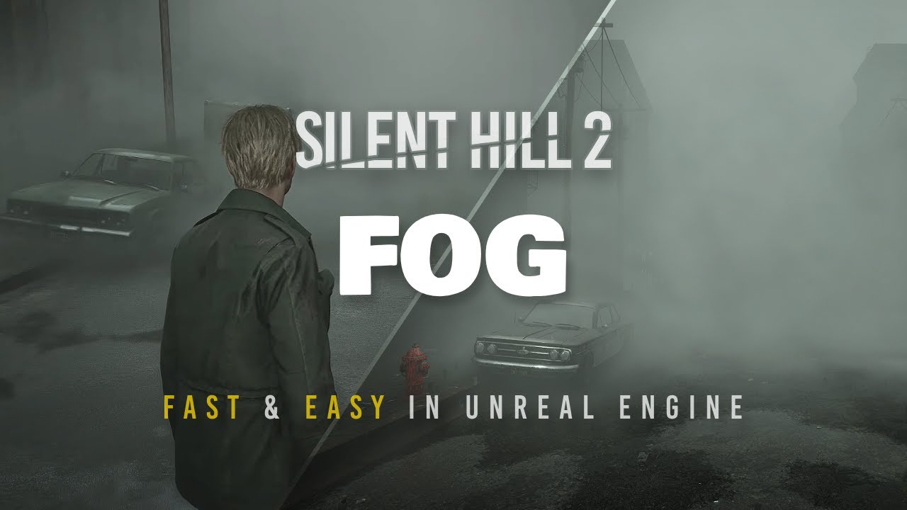 Silent Hill 2 fog in Unreal Engine with Ultra Volumetrics