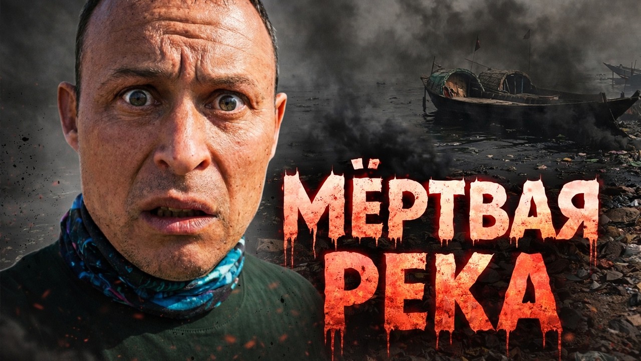 САМАЯ ГРЯЗНАЯ РЕКА, КОТОРУЮ Я ВИДЕЛ | Дака, Бангладеш