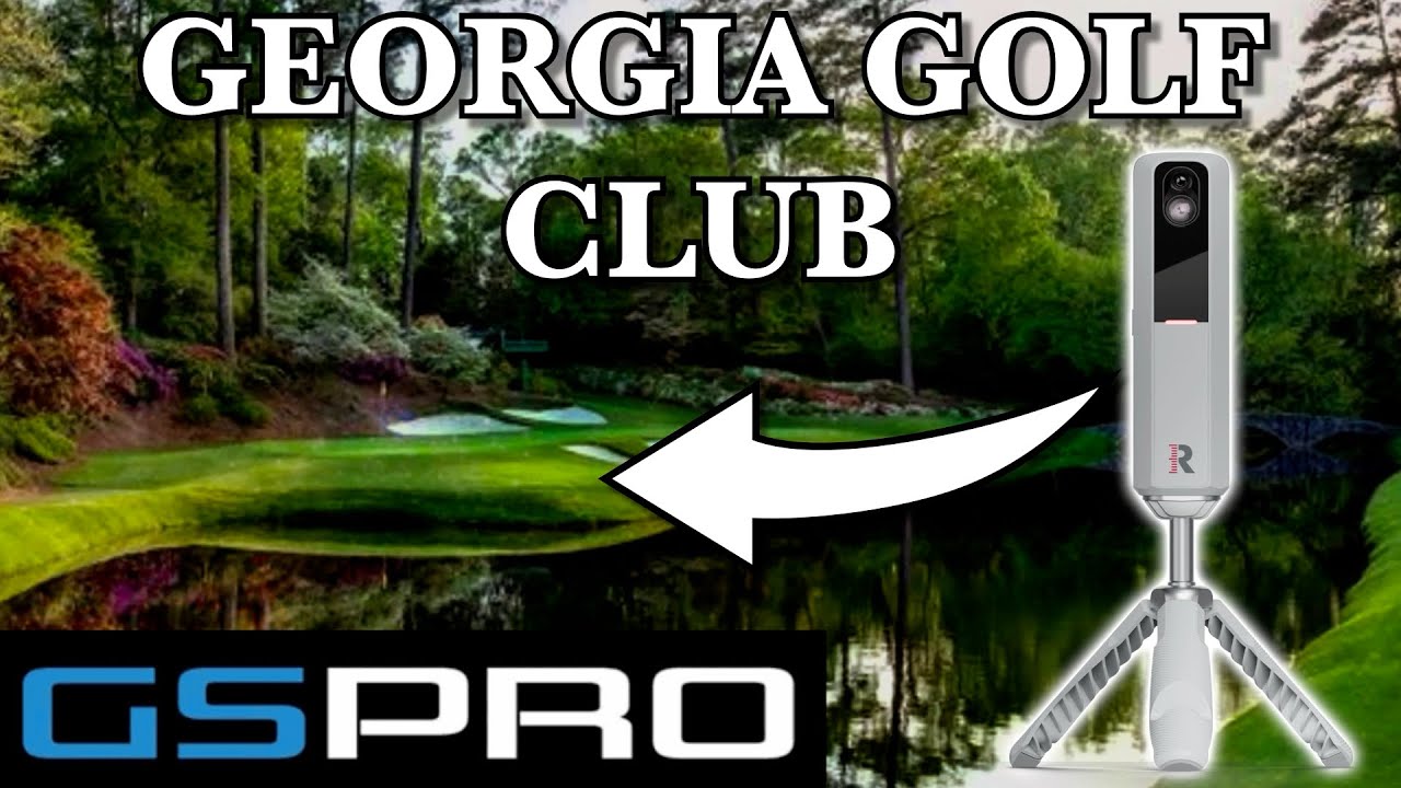 Playing 9 holes on GS Pro with the Rapsodo MLM2PRO - Georgia Golf Club