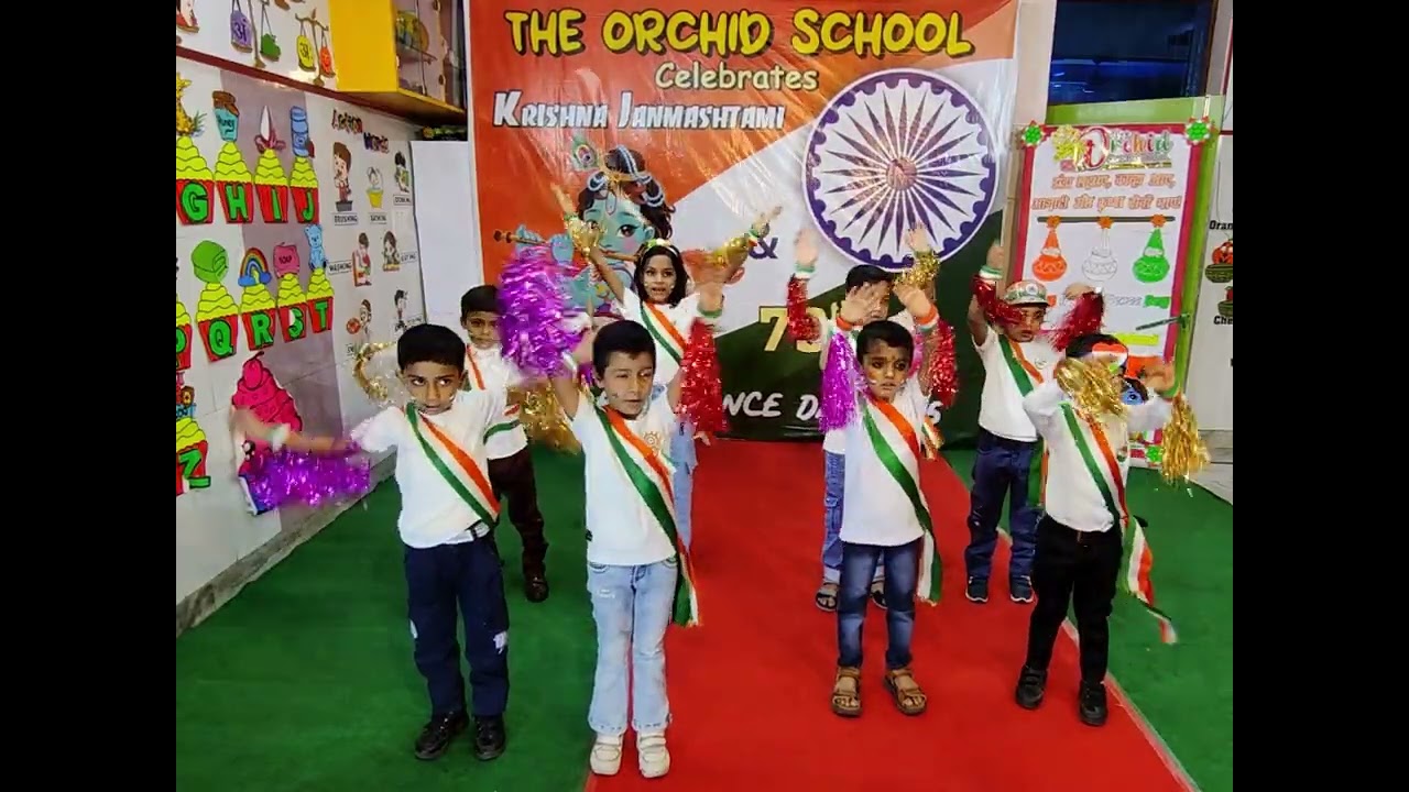Vande Mataram (ABCD 2) | Patriotic Dance by Class PG | The Orchid School 2025