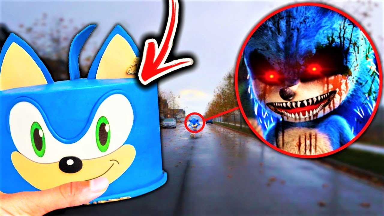 Не заказывайте SONIC THE HEDGEHOG CAKE из даркнета!! *SONIC CAKE*