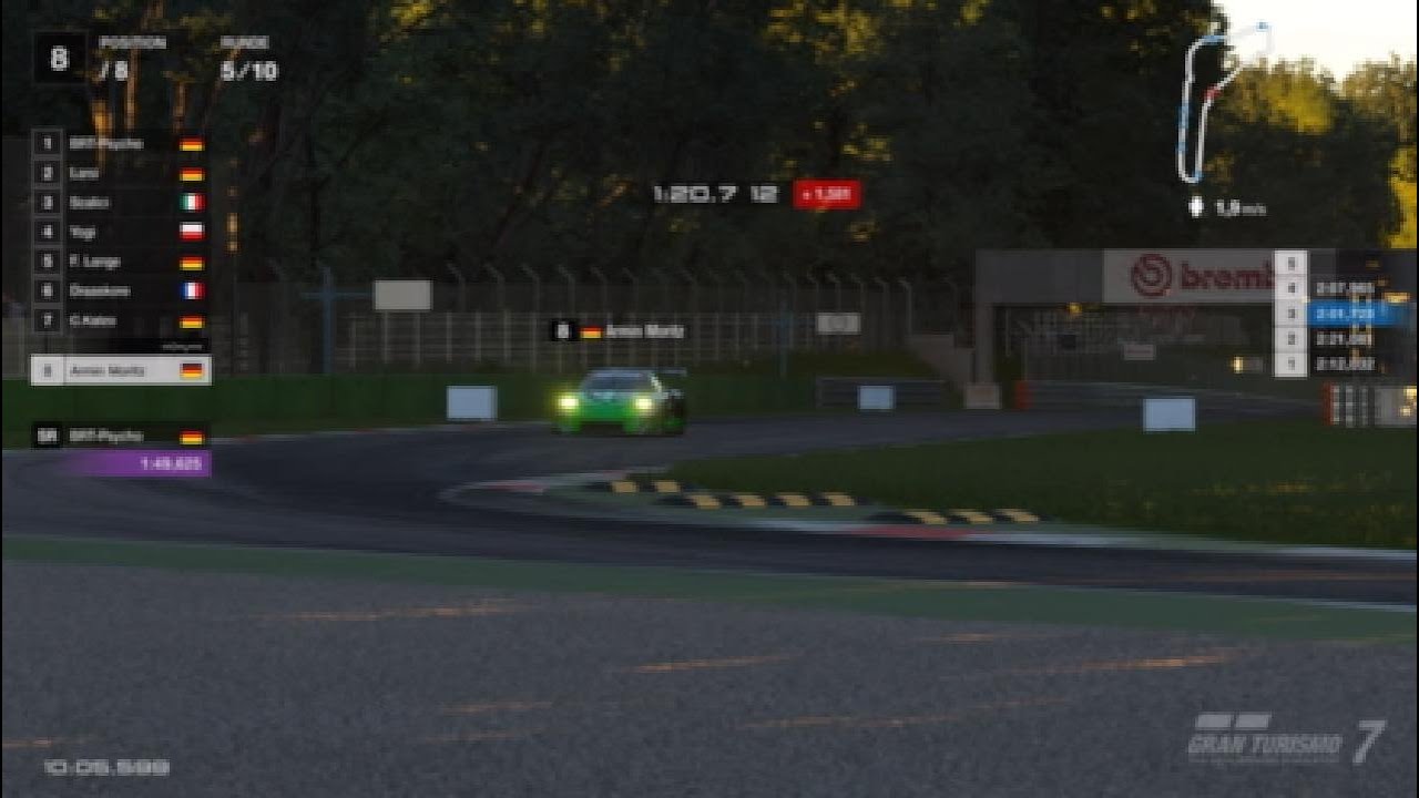 Drunter und drüber in Monza