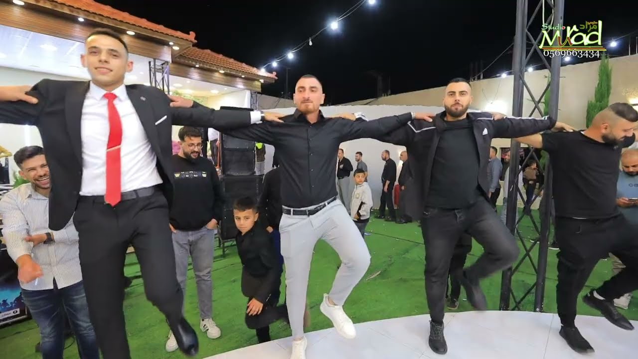 أفراح آل جابر دبكه شعبية  من زفاف العريس الغالي حميدو نافزأحمد جابرستوديو مراد خلف مع D.G طارق ساعد