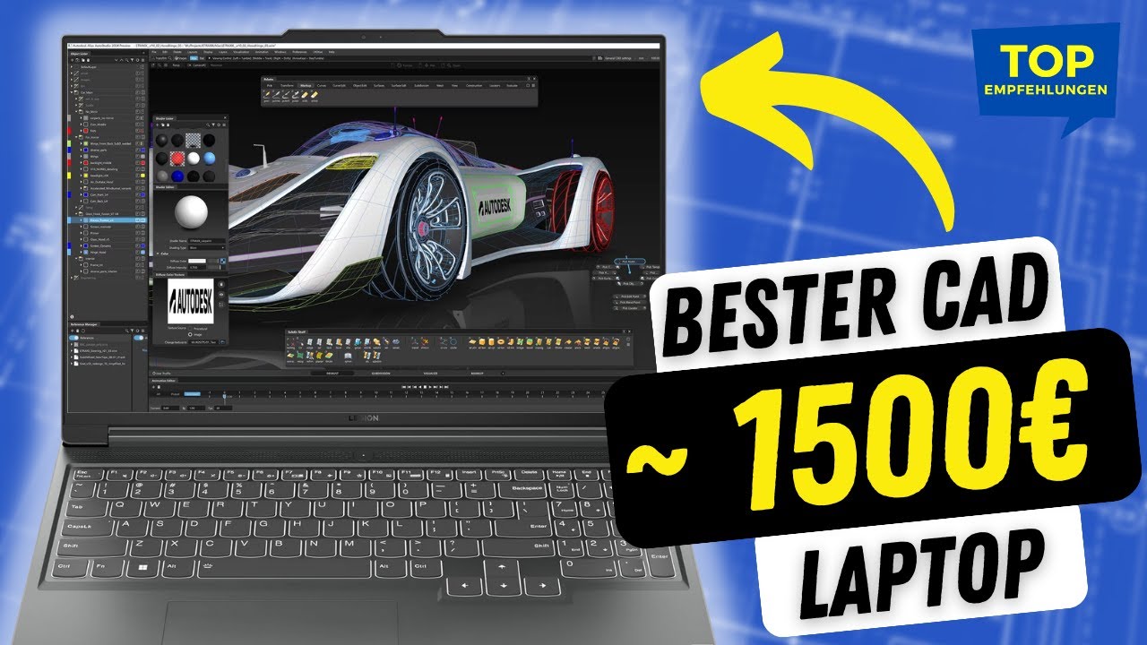 BESTER CAD Laptop f&uuml;r Studenten (Empfehlung vom Maschinenbauingenieur)