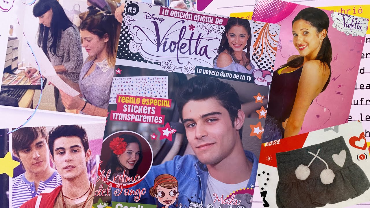 revista n°5 de violetta año 2013