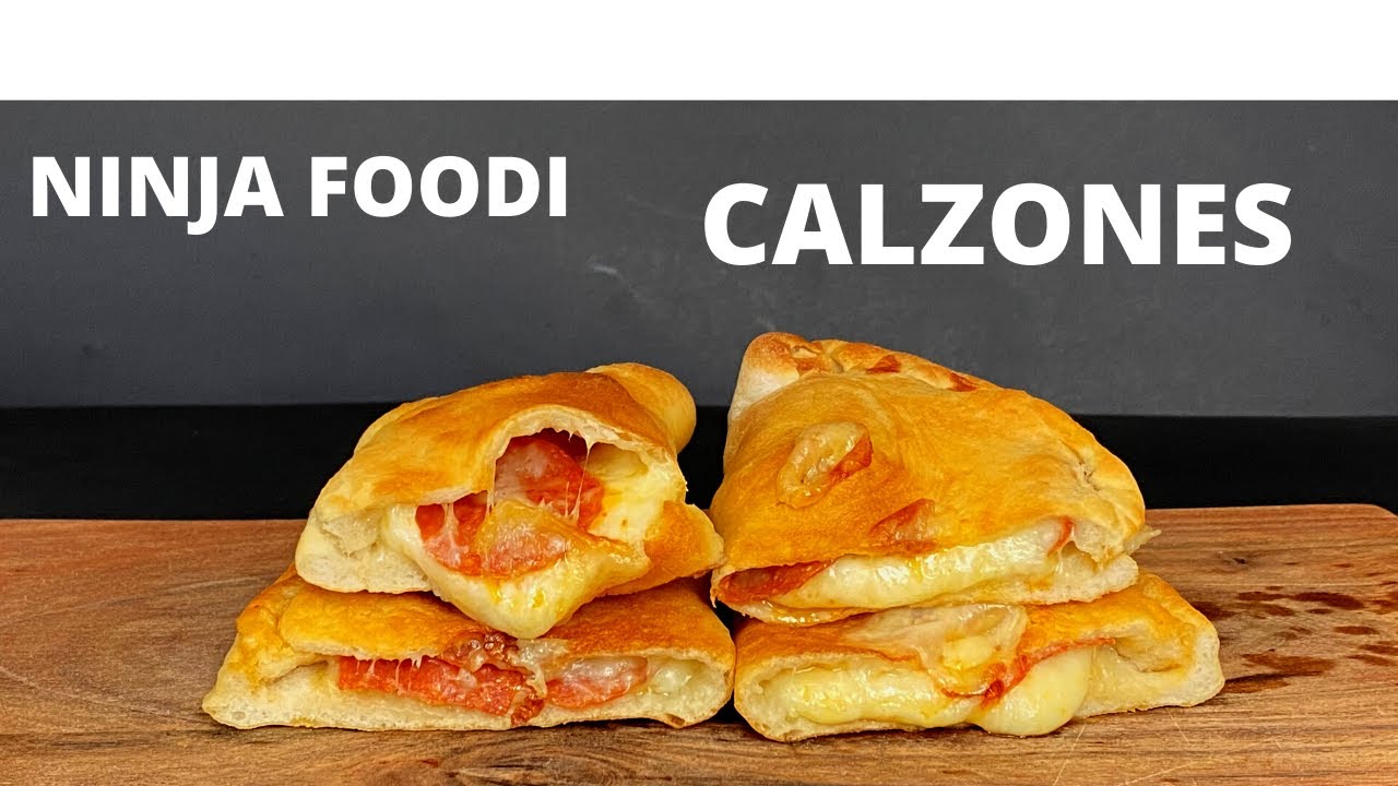 NINJA FOODI-Calzones-Pizza Pockets