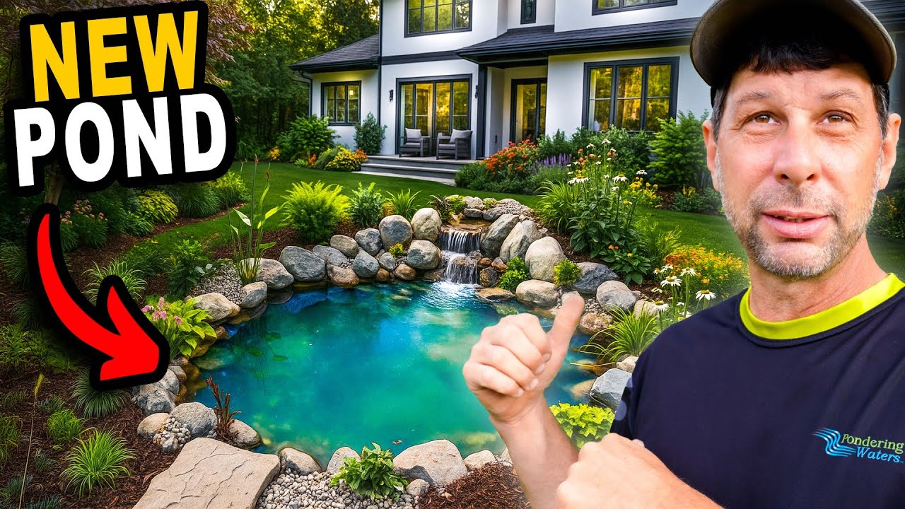 "I built them a brand new koi pond in their backyard "