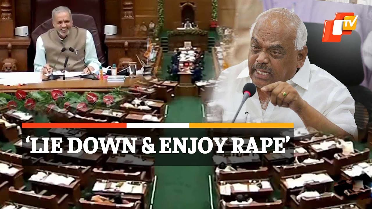 ‘Enjoy Rape’: Congress MLA’s Derogatory Remarks In Karnataka Assembly Sparks Row | OTV News