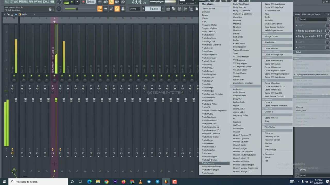 Free Afrobeat Shakers Loop for afropop 2023 | Fl studio tutorial