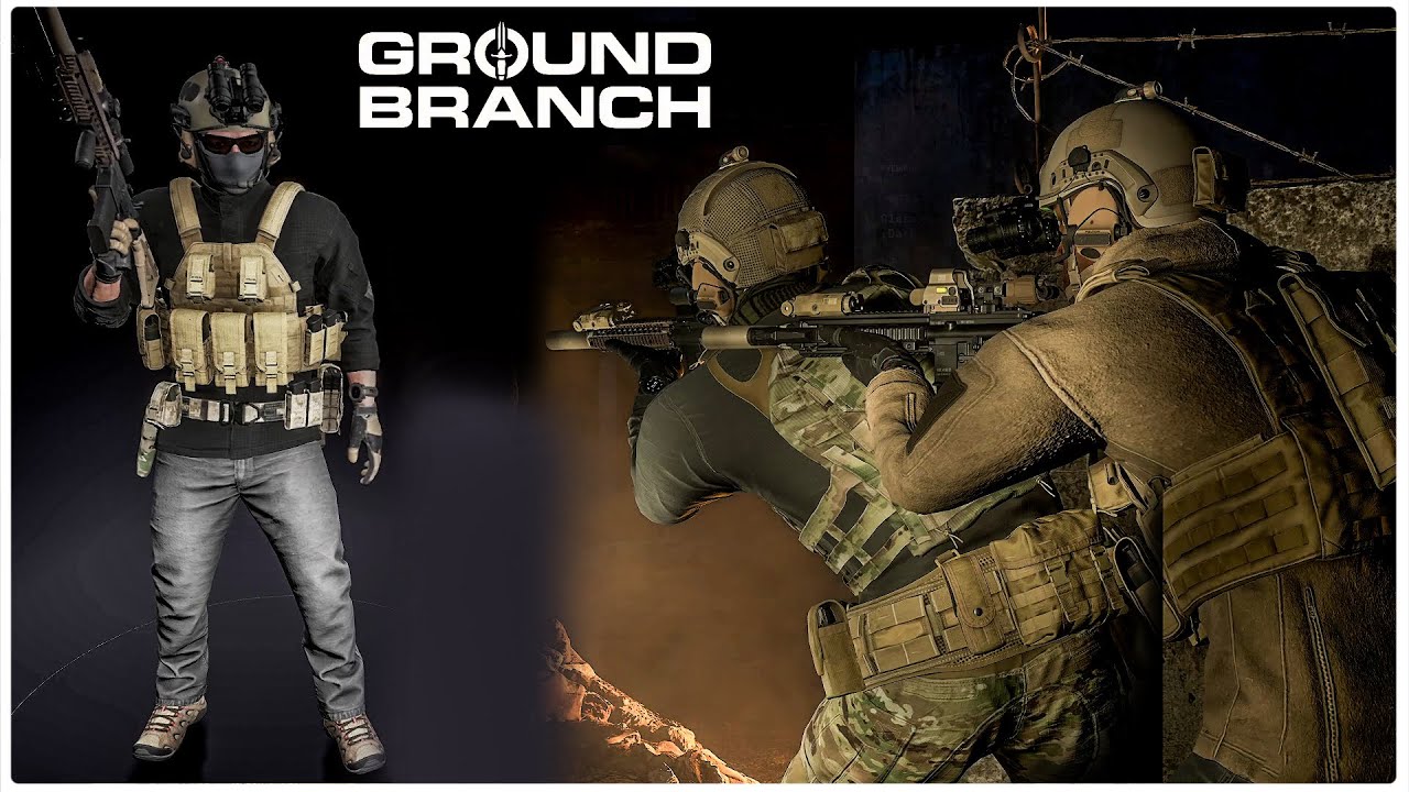 GROUND BRANCH - Compound Infiltration (Navy Seal Loadout)