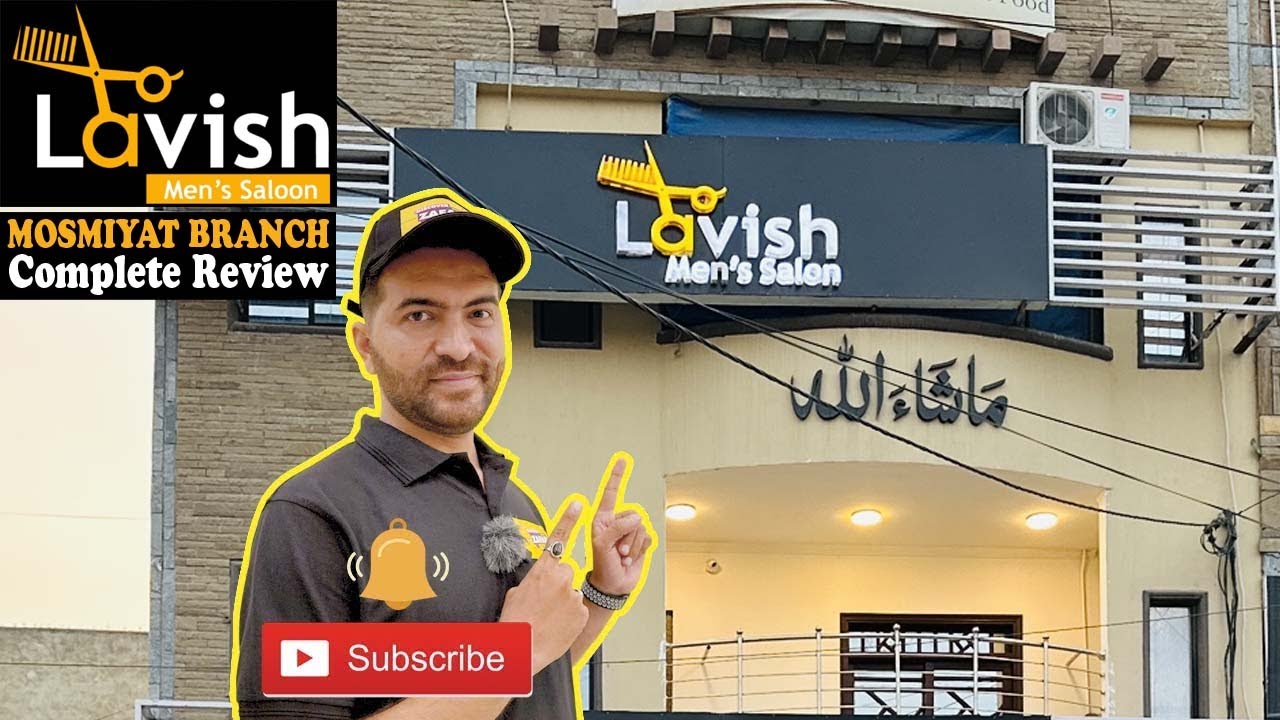 Visit Lavish Men Saloon Mosmiyat Branch | Karachi Best Saloon | Review | Vlog 62
