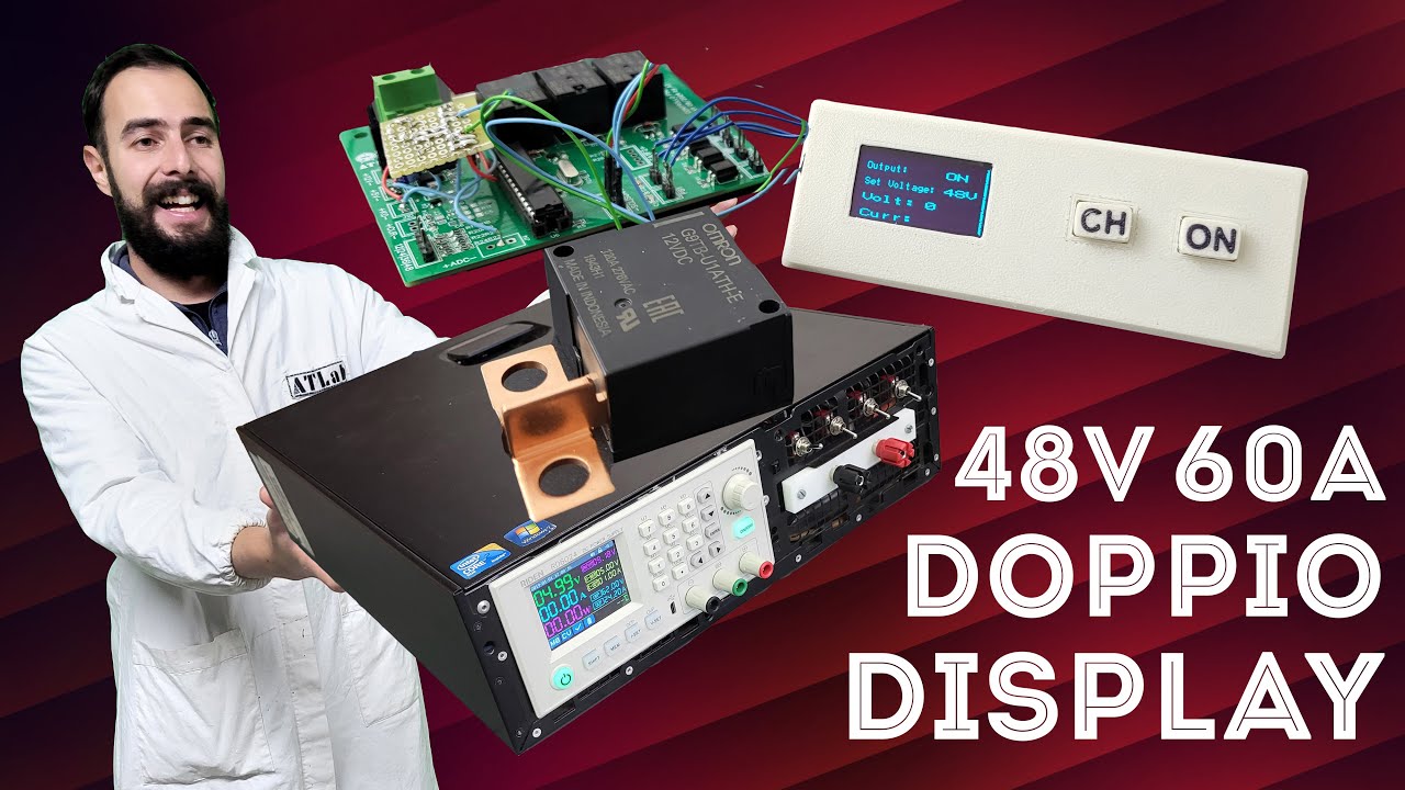 ALIMENTATORE di Riciclo da 3000W 48V 60A con Arduino e Display OLED - PARTE 2 - Fai Da Te
