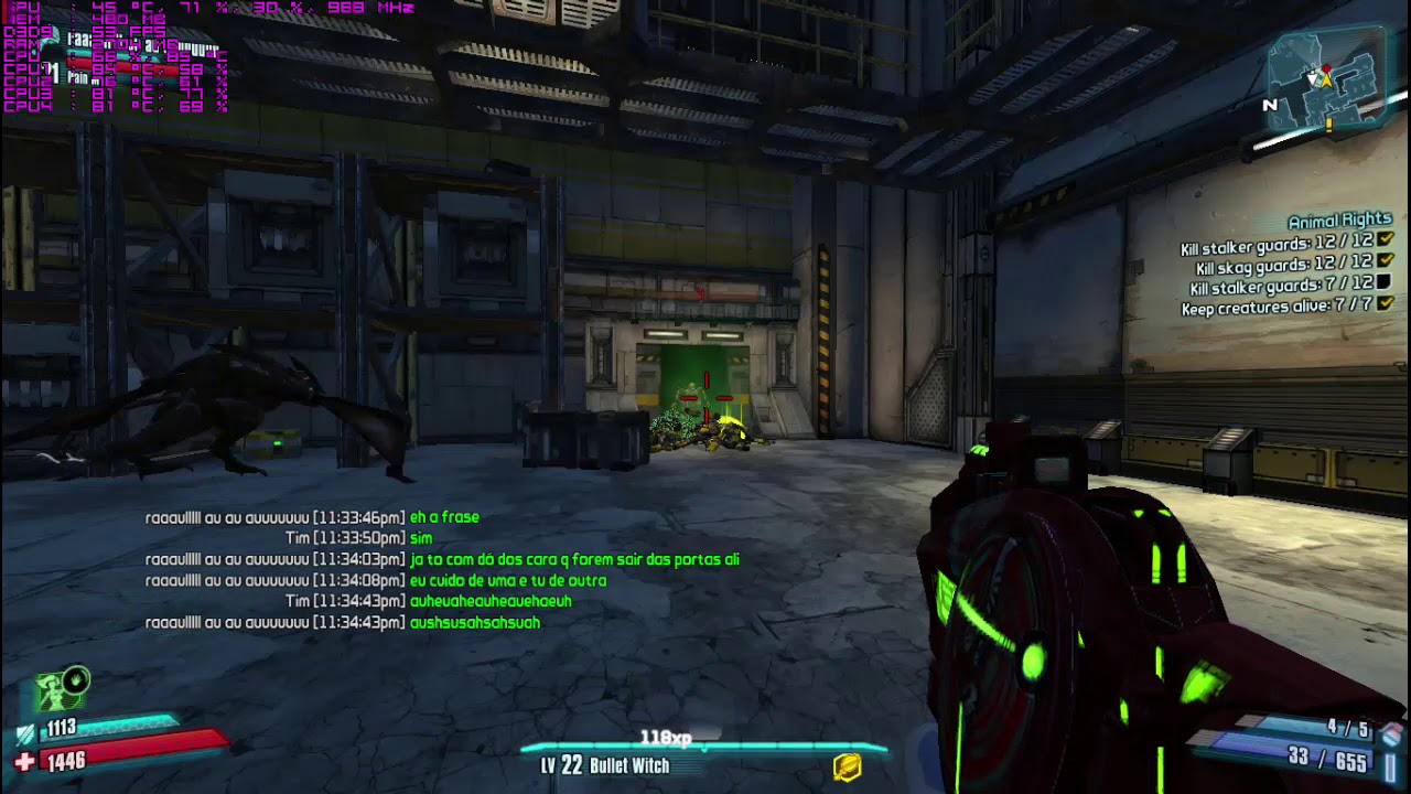 Borderlands 2 - Cloud Kill is a balanced skill on Normal Mode