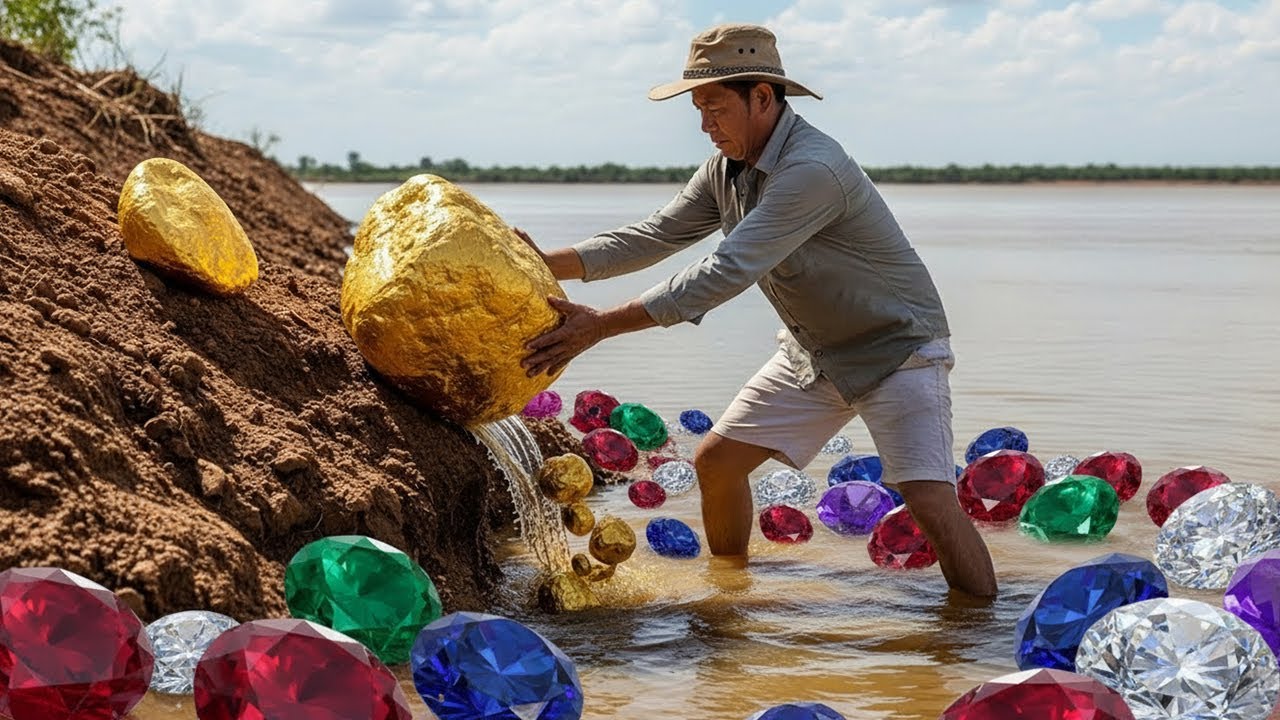 How to find gold in the river!