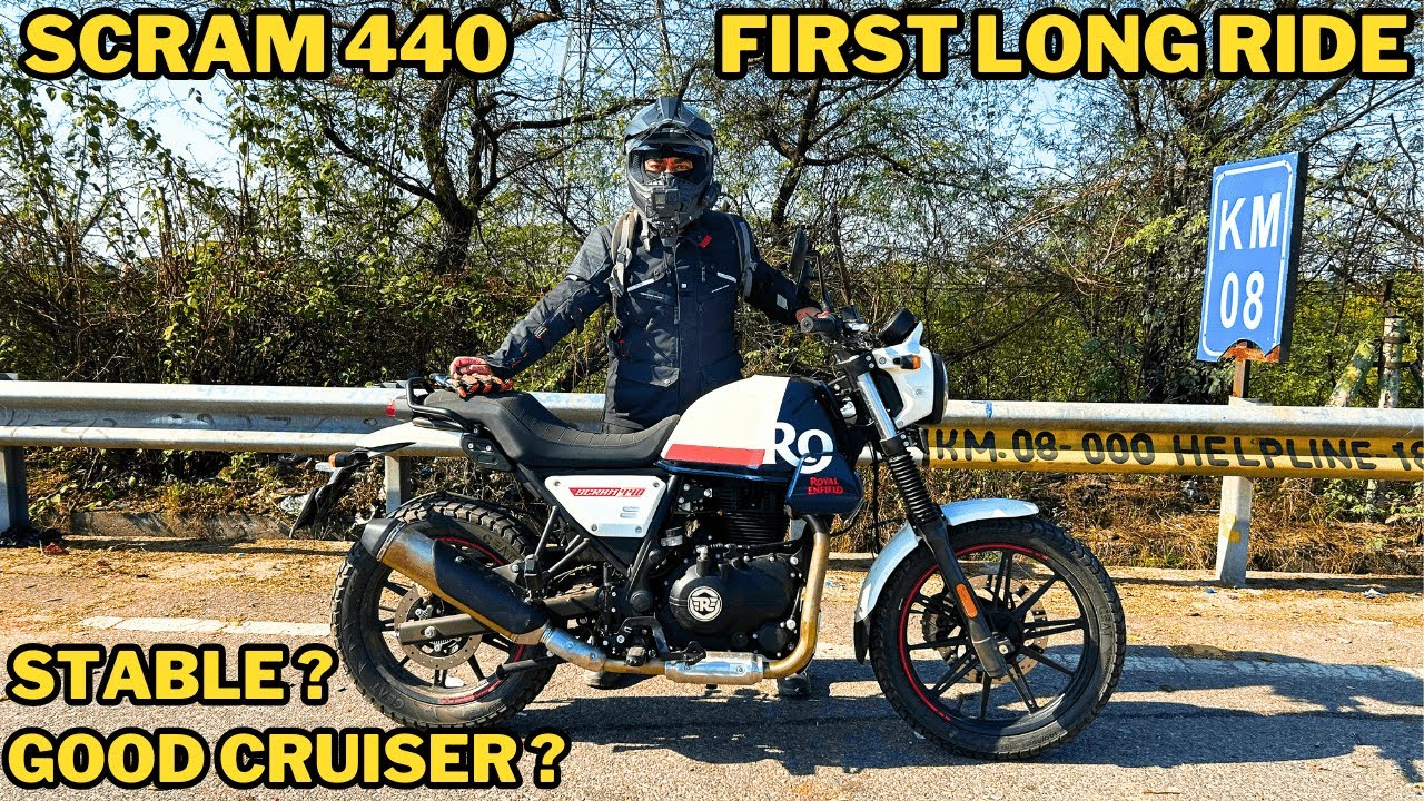 Scram 440 First Long Ride | Is it stable on highways ? Can you buy this in 2025 ?
