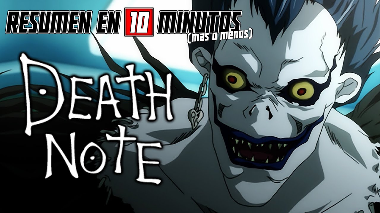 🔷 Death Note | Resumen en 10 Minutos (m&aacute;s o menos) | FT. Aqu&iacute; Lo Ver&aacute;s