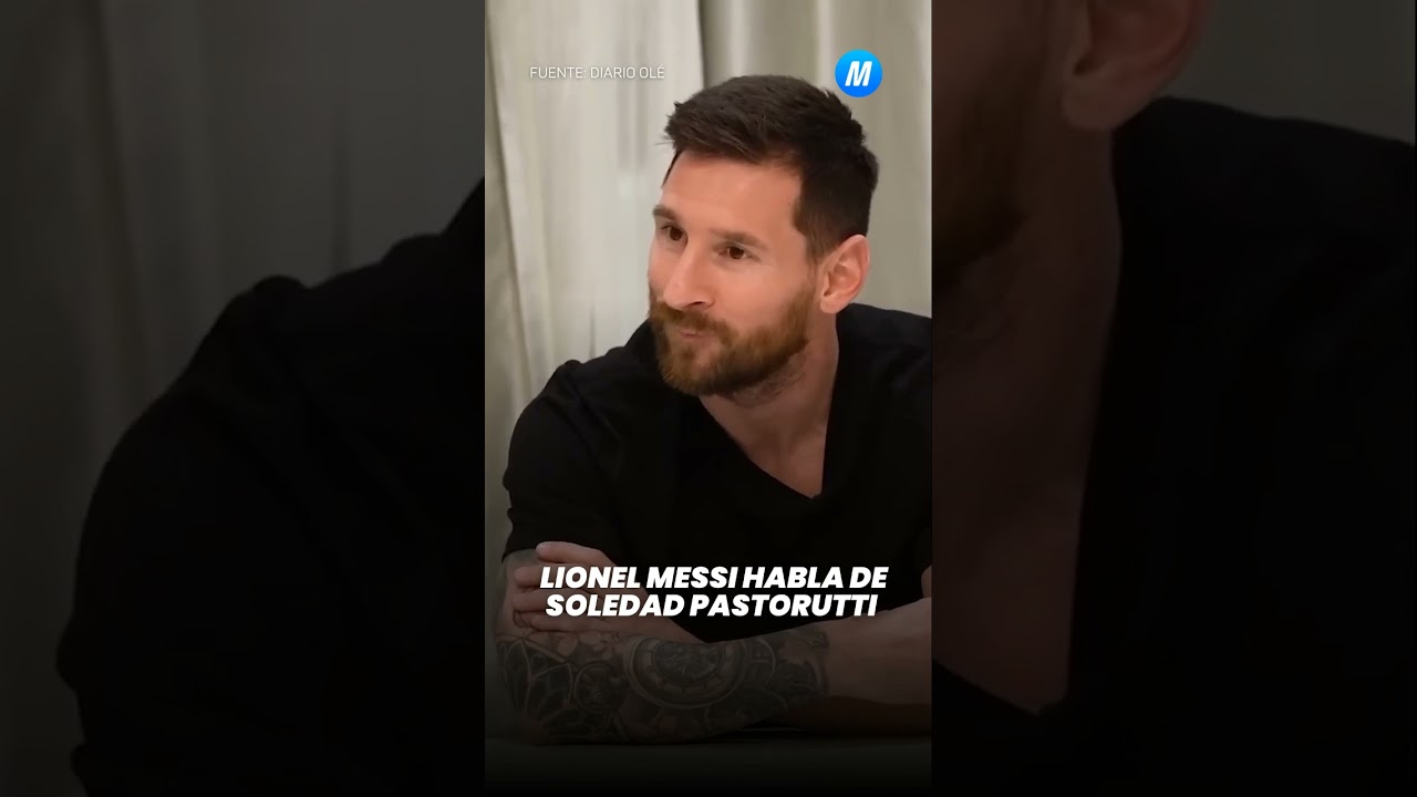 Lionel Messi habla de Soledad Pastorutti- Minuto Argentina