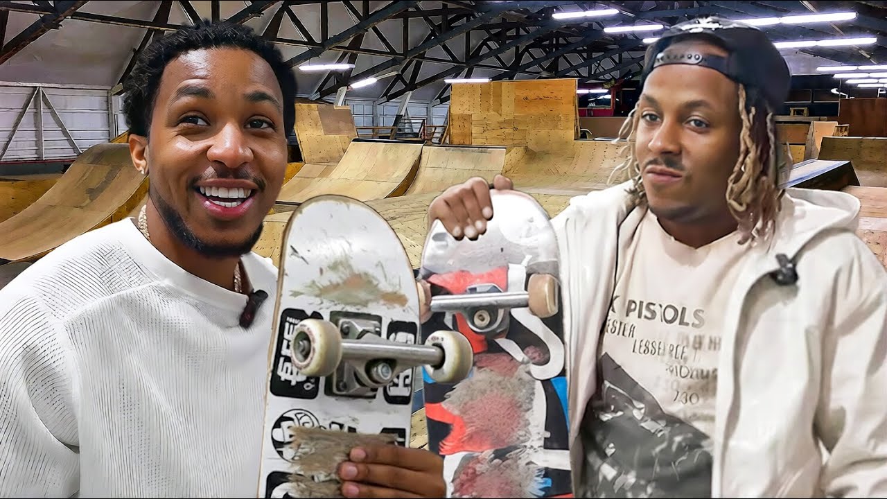 DDG Goes Skateboarding With Rich the Kid For The First Time!