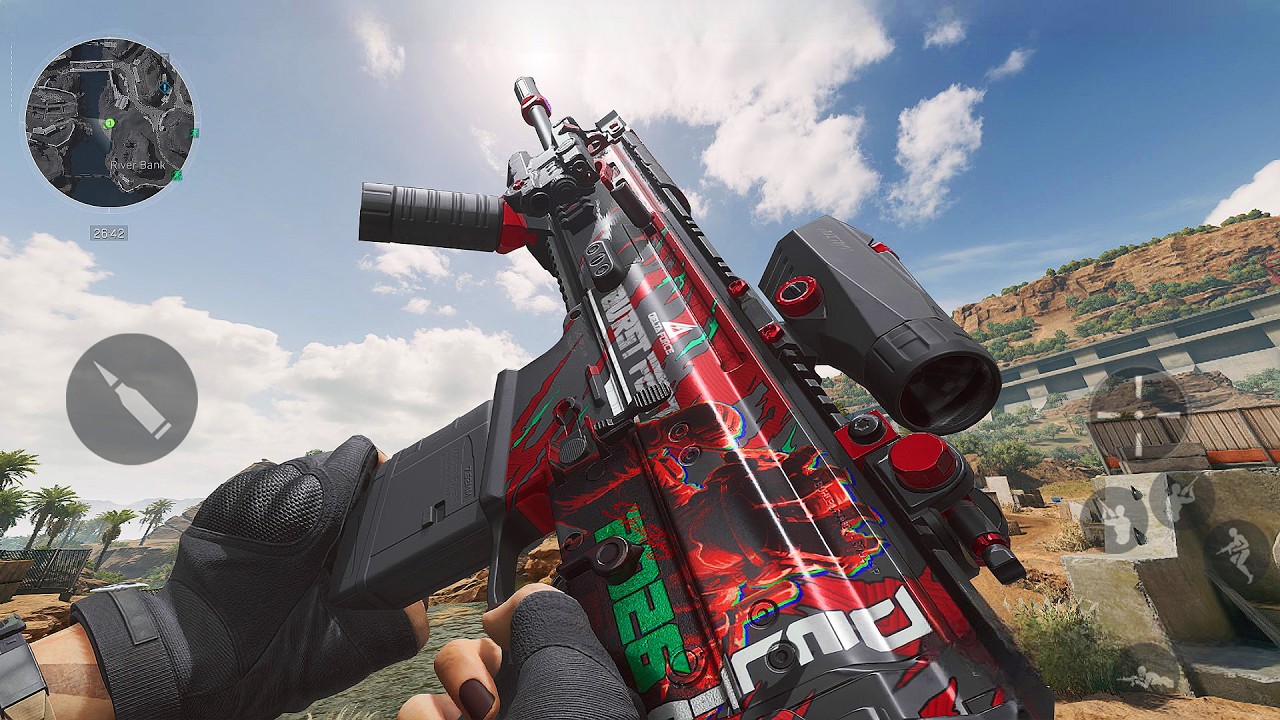 Delta Force Mobile Scar-H New Meta Gameplay #burstfest26