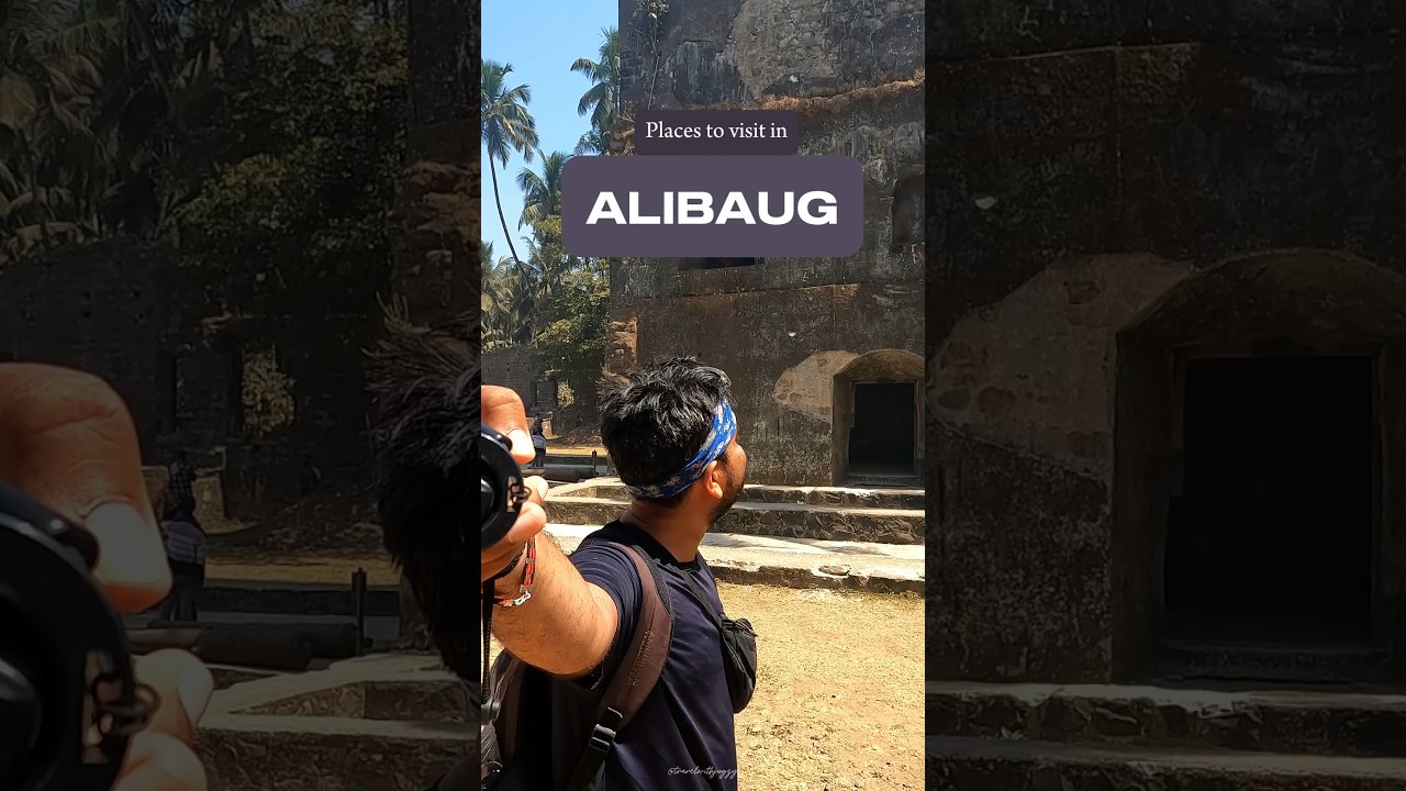 Places to visit in Alibaug, Maharashtra. #alibagtourism #maharashtratourism #alibaug #travelsolo