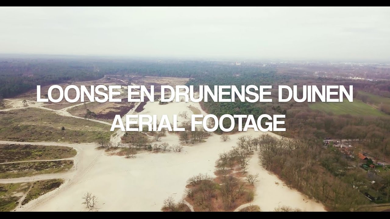De Loonse en Drunense Duinen - Aerial footage(4K)