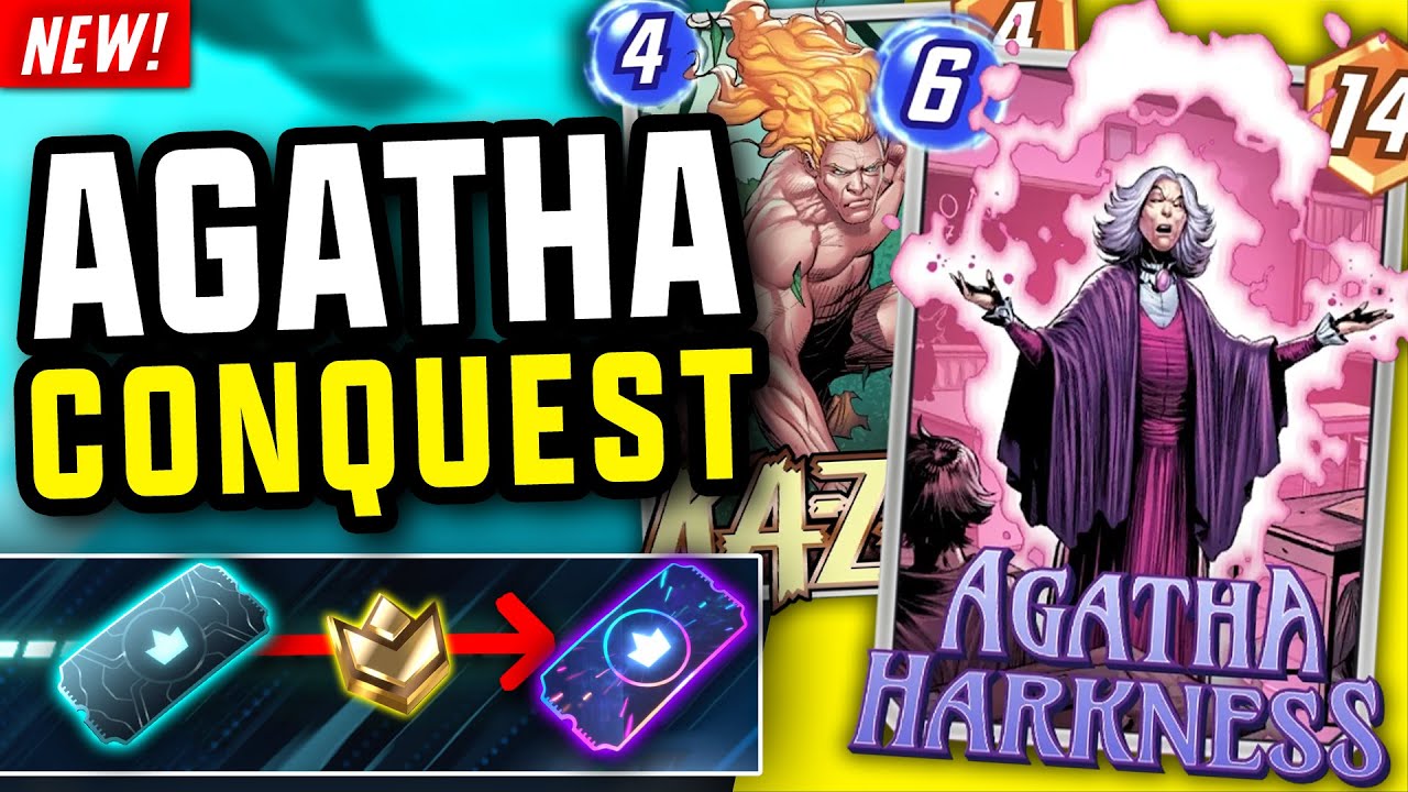 I Took AGATHA Into Conquest! This Is What Happened - FULL RUN! - Marvel Snap
