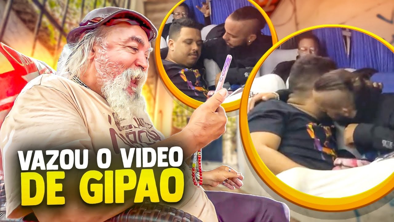 LUIZ DO SOM VIU O VÍDEO DE GIPAO AGARRANDO O NAMORADO DA BANDA 😱 | MANETIKIN