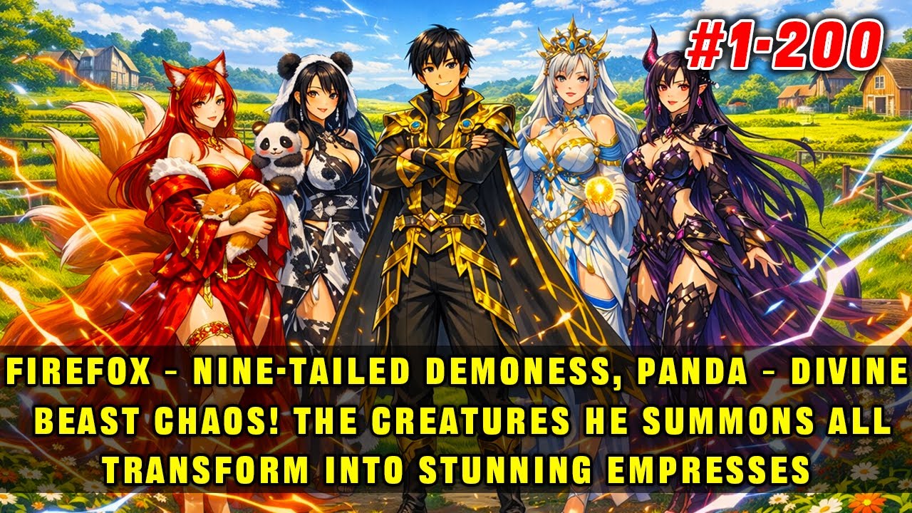 🔥Fox → Nine-Tailed Demoness, Panda → Divine Beast Chaos! His Summoned Beasts Are All Empresses