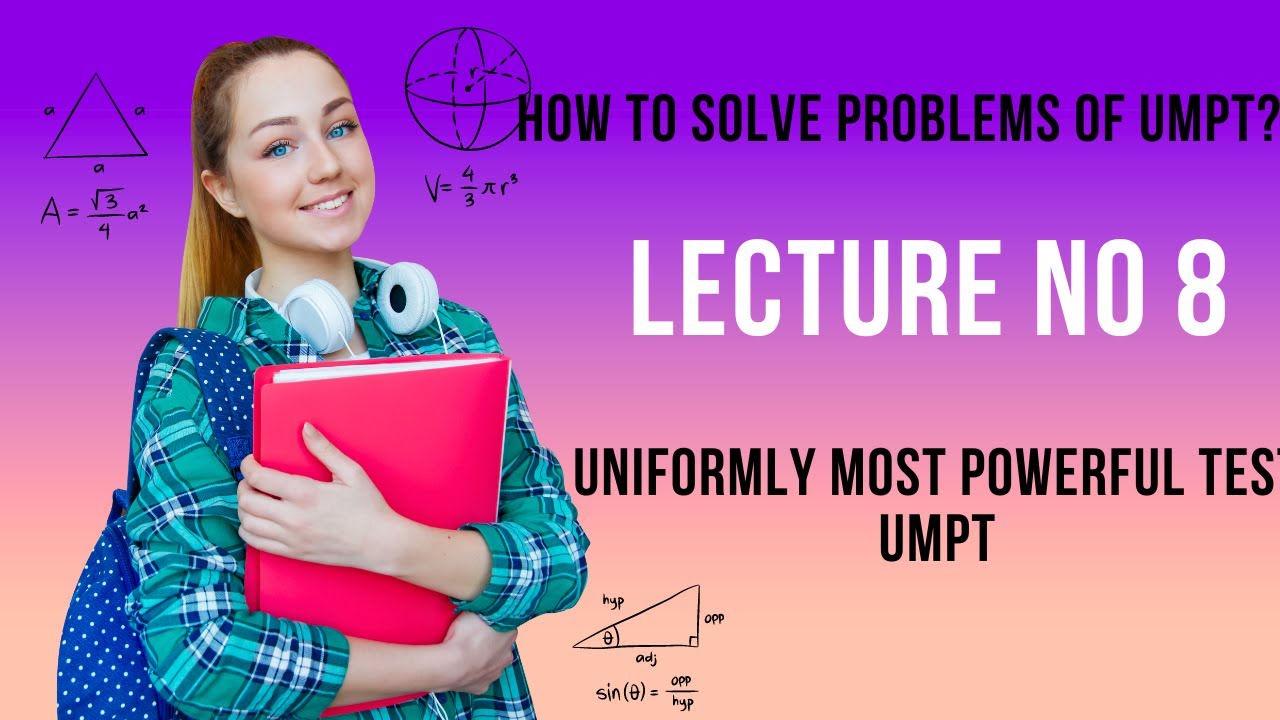Hypothesis testing | lecture no 8 | Uniformly most powerful test (UMPT) | Problems or Exercise