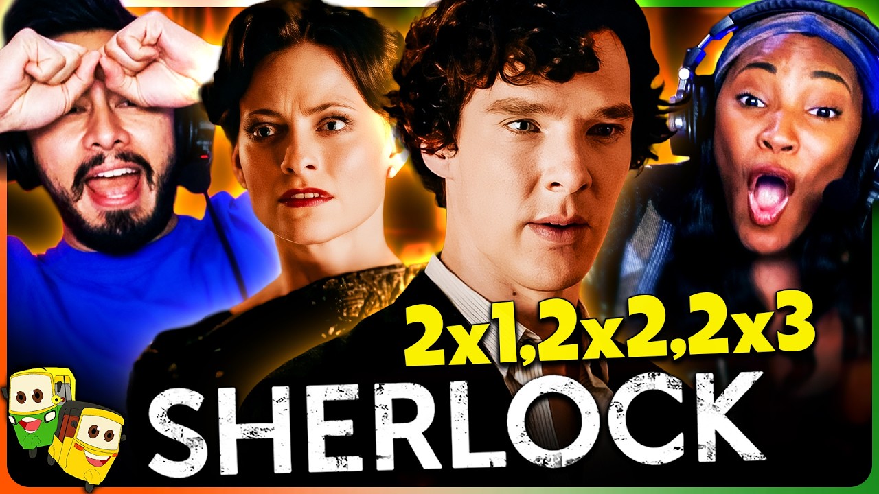 SHERLOCK Season 2 Episodes 1, 2 & 3 Reaction! & Discussion! | Benedict Cumberbatch | Martin Freeman