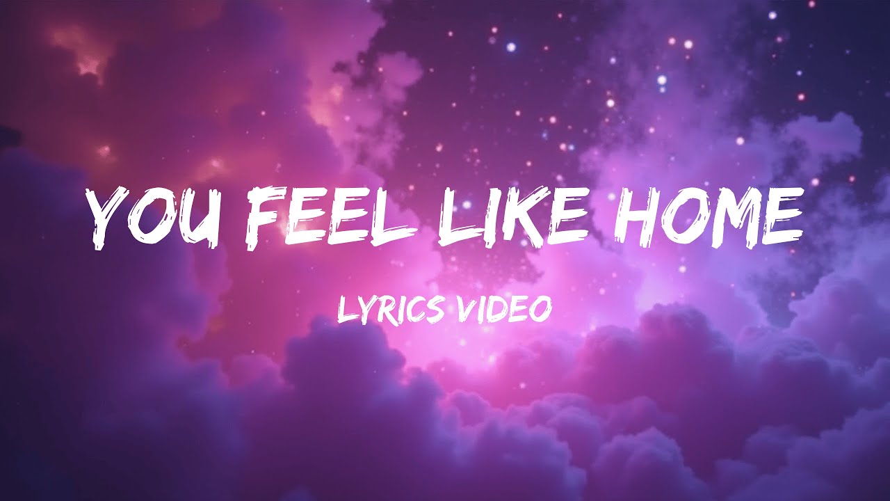 You Feel Like Home &ndash; A Warm Romantic Pop Song That Feels Like a Hug 💖 | Official Lyric Video