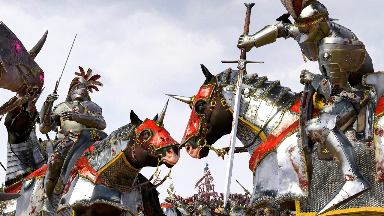 Slaanesh VS Empire and Dwarfs - Total War: Warhammer 3 Cinematic Battle
