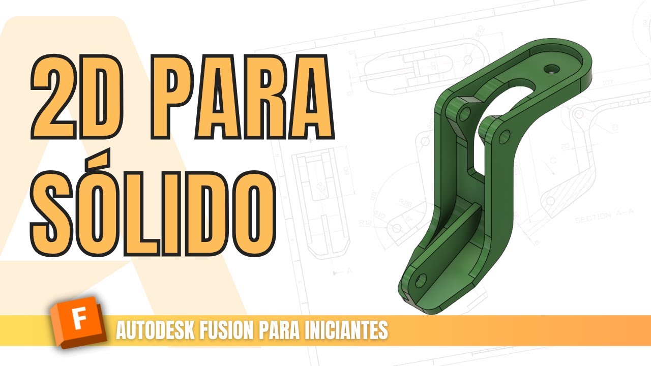 Fusion 360 Tutorial - #711 - Modelagem 3D para Iniciantes