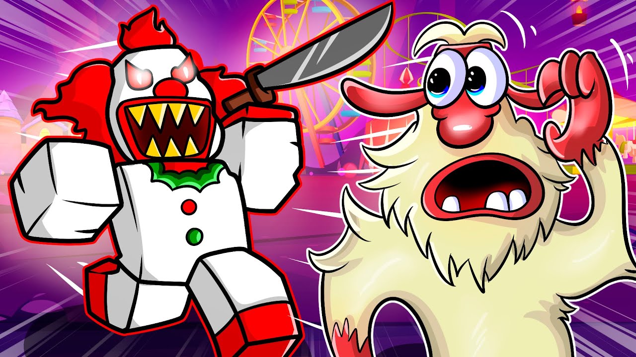 Booba Plays:  THE CARNIVAL OF TERROR #roblox