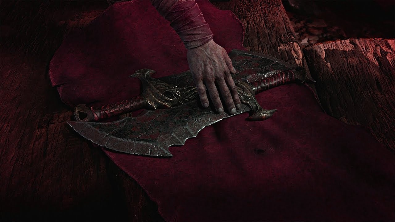 God of War - Kratos Finds the Blades of Chaos